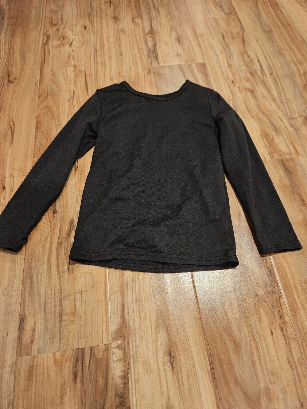 Swiss Tech Kids Black Long-Sleeve Crew Tee 4t-5t